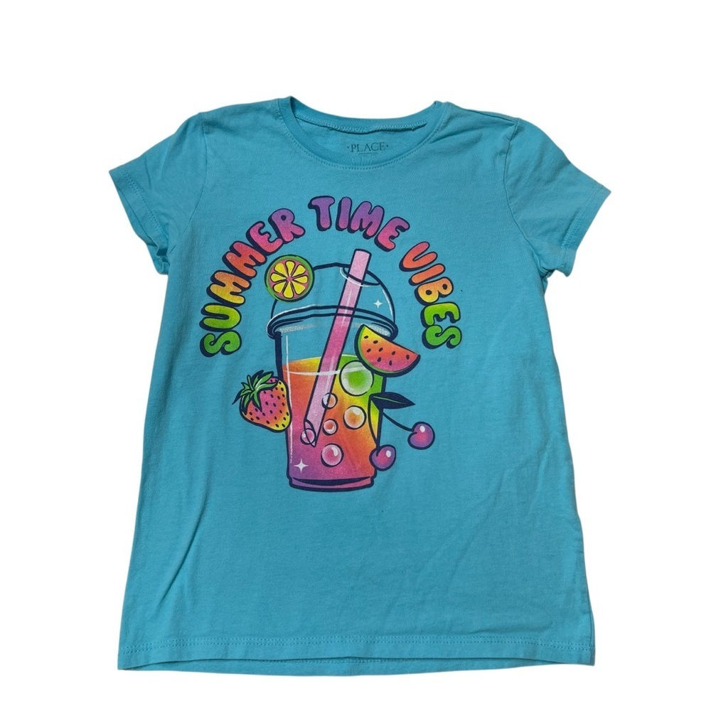 The Children's Place‎ Blue 'Summer Time Vibes' Tee